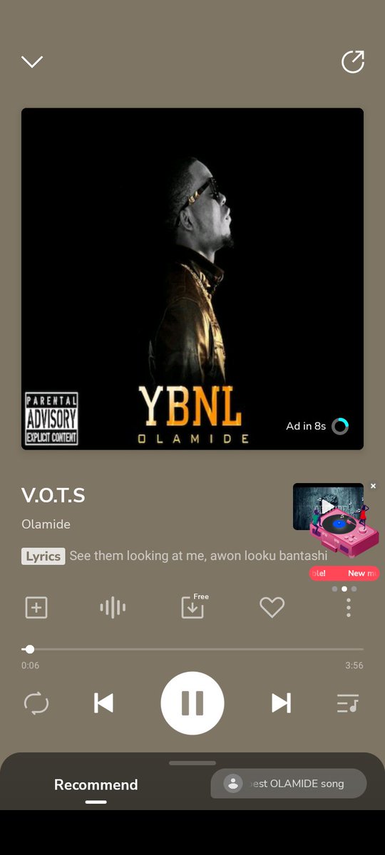 Which is the hardest Olamide rap song?
1. Eyan Mayweather
2. Eni Duro
3. Ilefo Illuminati
4. VOTS