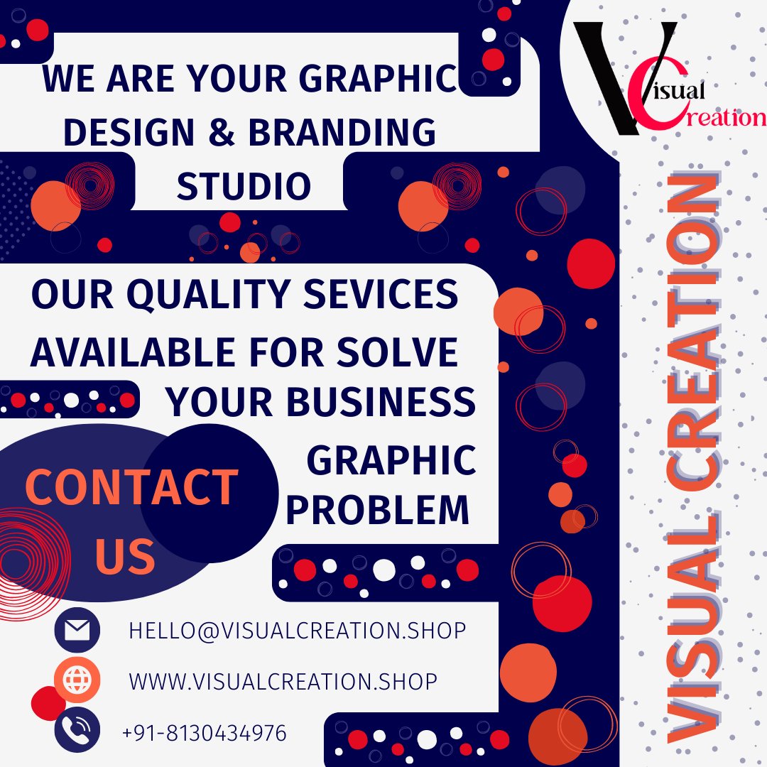 creation_visual's tweet image. We're a team of graphic designers and branders who love making your business great digitally.😊

#graphicdesign #brandingdesign #brand #visualcreation #business #digitalmarketingagency #smallbusiness #growth 

Created By:- visualcreation.shop