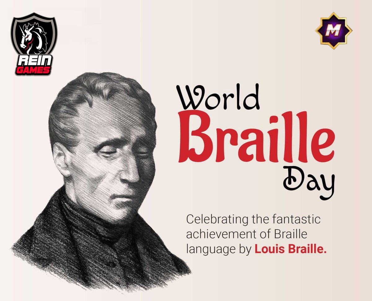 MagicRummyGames's tweet photo. Greetings from Magic Rummy
 #visuallyimpaired #brailleart #inclusion #nationalbrailleweek #visualimpairment #spreadingawareness #happybrailleday #awareness #buidawareness #braillebricks https://t.co/4Qoy70YU75