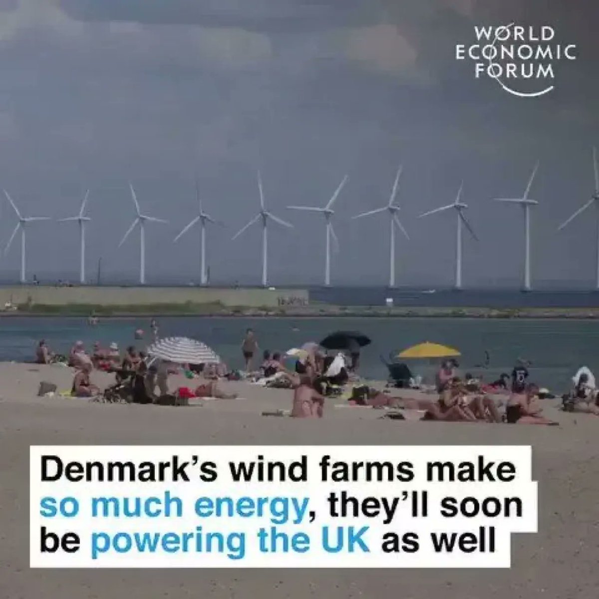 Denmark 🇩🇰 is producing so much windenergy it may soon be powering the U.K. as well. Time to speed it up everywhere in 2023!