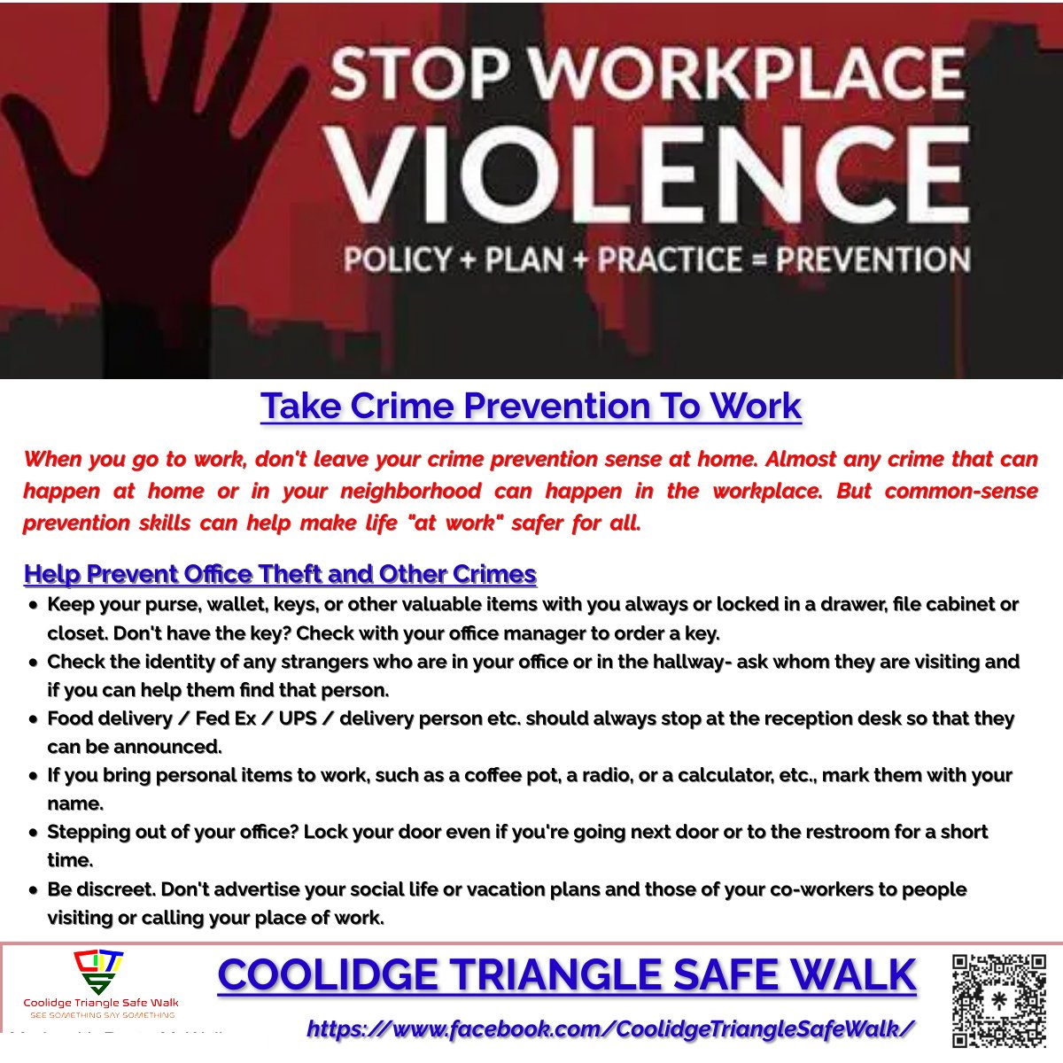 coolidgesafe's tweet photo. Take Crime Prevention To Work:
For more information like and follow us
📌:Coolidge Triangle Safe Walk "https://t.co/Tgpya4glSI" #longbeach #northlongbeach #bixbyknollss   #coolidgetrianglesafewalk #crimeprevention #security #crime #safety #crimestoppers #awareness #VaccineDeath https://t.co/UAFzCxmLjx
