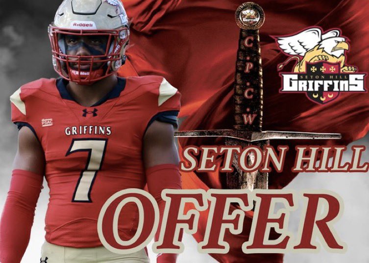 Jason Hill (@jhill2023) on Twitter photo Blessed to receive an offer from Seton Hill University! Go Griffins! <a href="/CoachDC22/">David Castillo</a> <a href="/AnthonyZehyoue/">Anthony Zehyoue</a> <a href="/TouchdownDons/">Loyola Blakefield Football</a> Blessed to receive an offer from Seton Hill University! Go Griffins! <a href="/CoachDC22/">David Castillo</a> <a href="/AnthonyZehyoue/">Anthony Zehyoue</a> <a href="/TouchdownDons/">Loyola Blakefield Football</a>