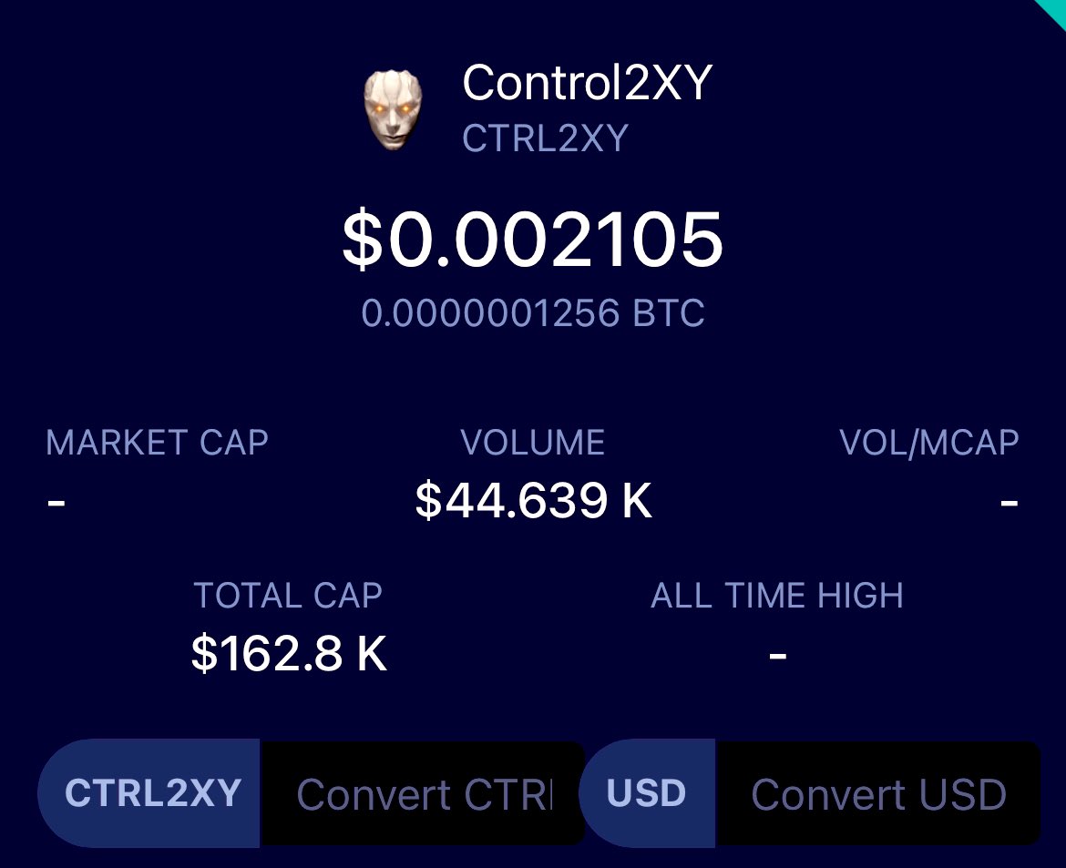 LunaClassicHQ's tweet photo. Hold #Control2XY   $0.01 is Coming. 

👉✅DEXTOOL: https://t.co/xxxBc6eEQo

#BNB #BinanceSmartChain #BNBChain https://t.co/xykXRk2AsN