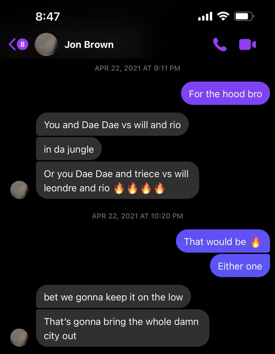 CookMill304's tweet photo. @ccanada1233 @bubbyD21 👀👀👀 for lil bro … #ripjon https://t.co/xNuGm6i9Pl