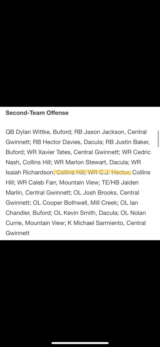 AGTG 2nd Team all region Offense 🙏🏽 <a href="/SwickONE8/">Drew Swick</a> <a href="/CoachBeck56/">CORY BECK 🦅🏈</a> <a href="/OfficialGHSA/">GHSA</a> <a href="/JeremyO_Johnson/">Jeremy Johnson</a> <a href="/CoachEarl_/">Earl Williams</a>
