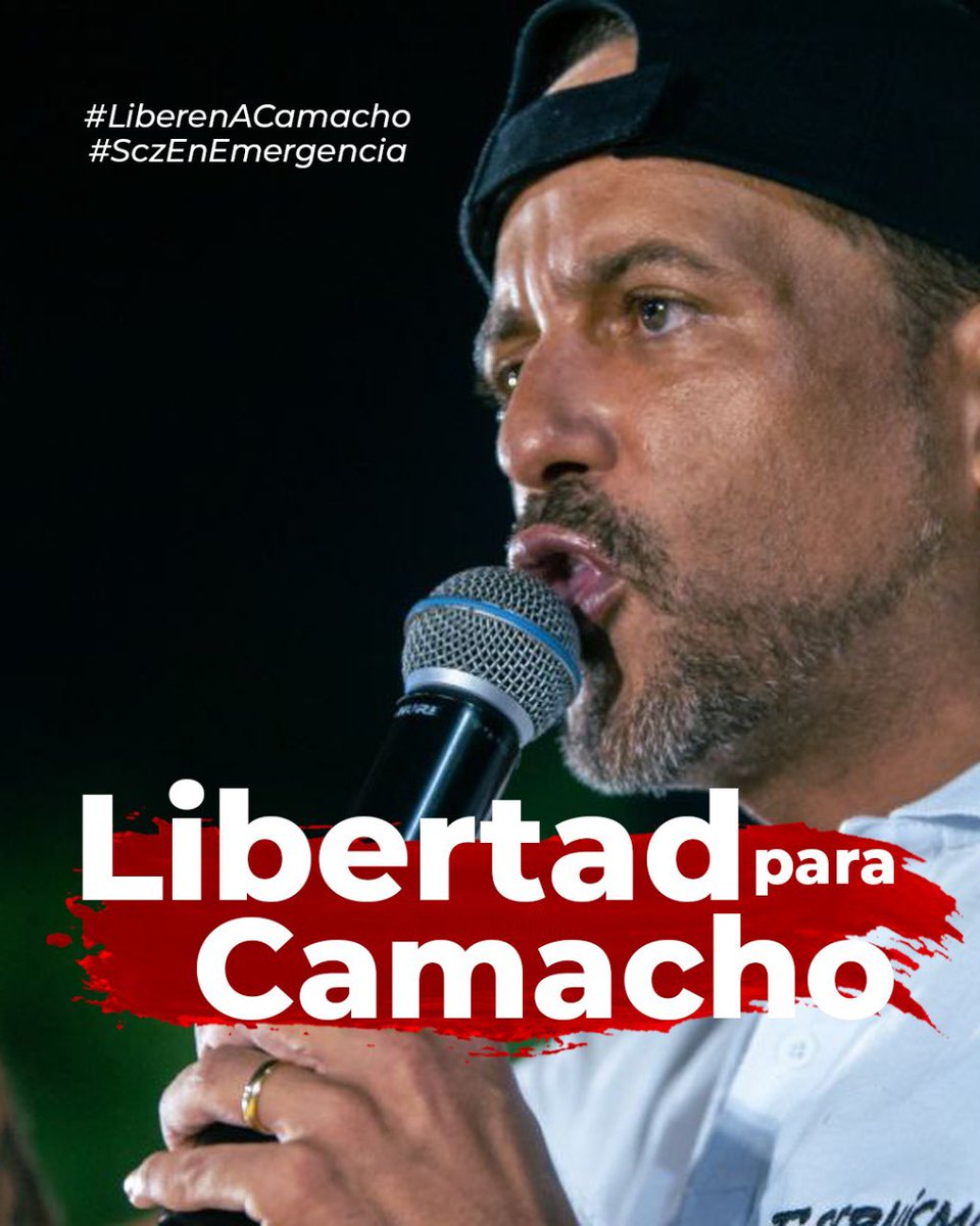 XimenaZalzer's tweet photo. #LiberenACamacho #BoliviaEnDictadura https://t.co/h47zMovMRb