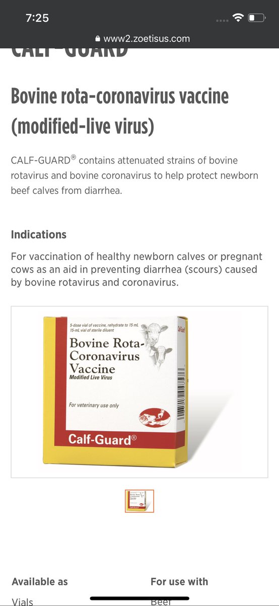 I’m saying this with DESPERATION in my voice. We have been vaccinating cattle for years. This ensures HEALTHY cattle and calves. This does NOT in ANY WAY impact the quality in the beef products you buy from producers or at the store