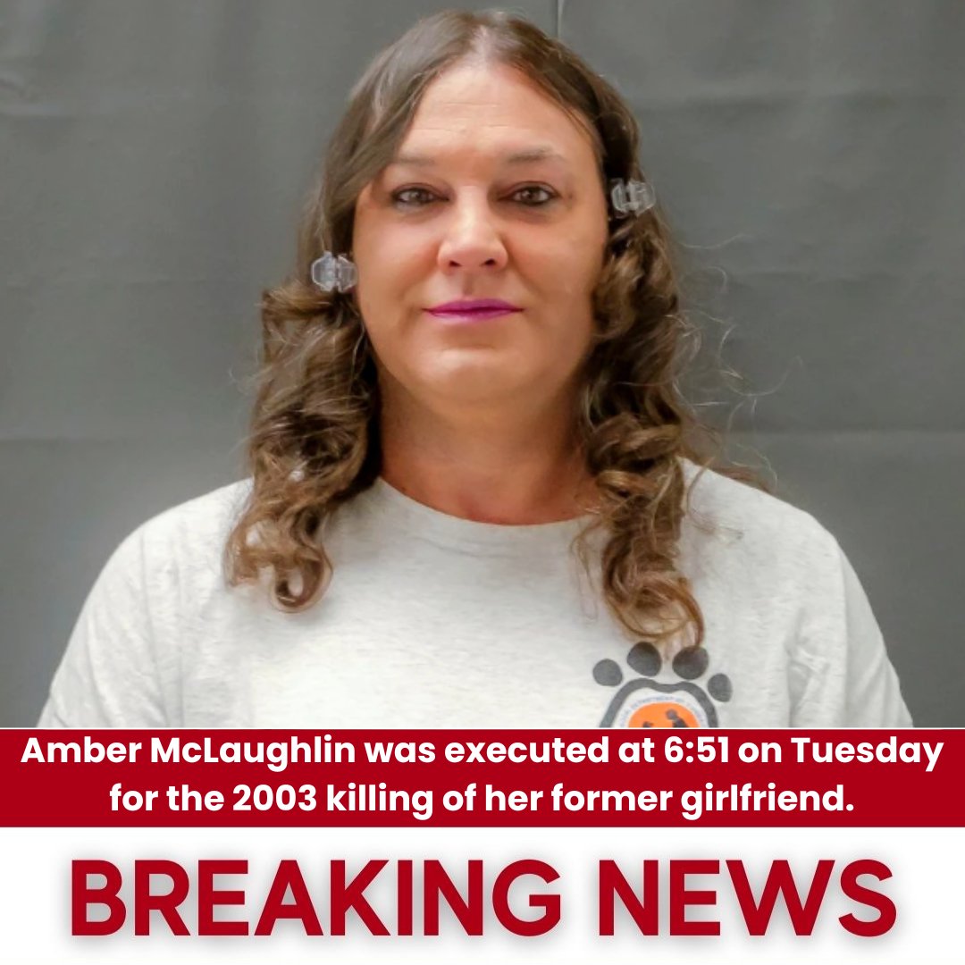 KMOV on Twitter "Amber McLaughlin was executed for the 2003 murder of