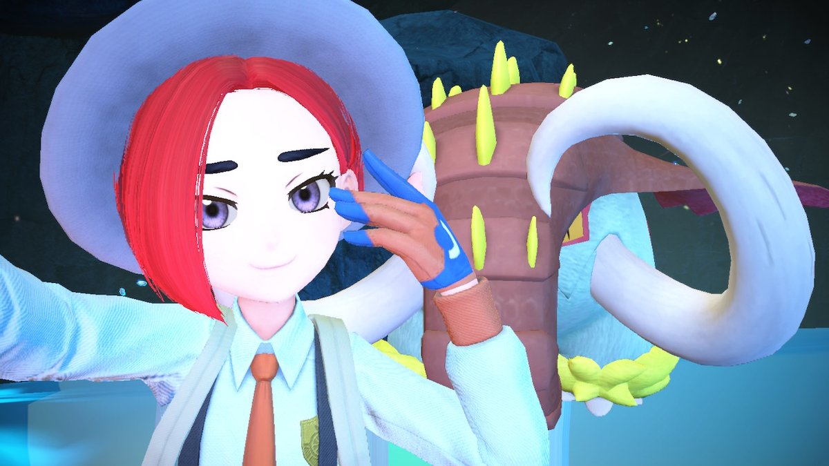 Hunted Great Tusk today and WOW what a good shiny! Might be the first look hyping it up, but I think it might be my favorite shiny ever. So happy with it. Shiny Dex 8/392 Paldean Forms Dex 2/103 #PokemonScarletViolet #ShinyPokemon