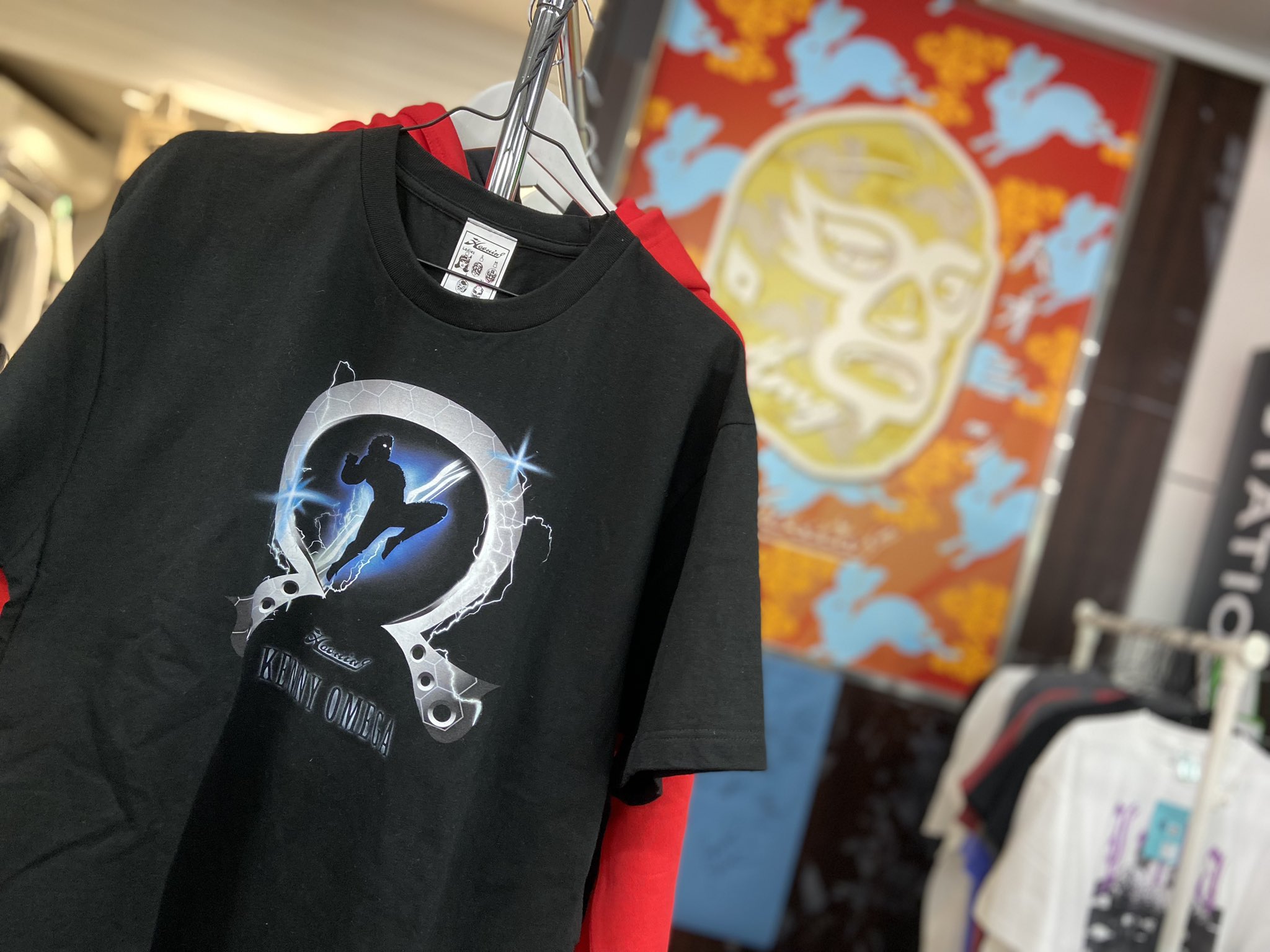 に初値下げ！ 初代タイガーマスク×ハオミン·コラボTシャツ M 黒