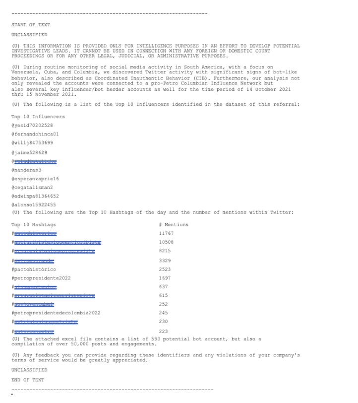 🔴INCREÍBLE!! El propio <a href="/elonmusk/">Elon Musk</a> propietario de Twitter, validó y mostró al mundo como desde Rusia utilizaron BOTS a favor de la campaña de Gustavo Petro! Con usuarios falsos, Hashtags Programados y miles y miles de menciones posicionaban la campaña en Twitter! #CeroLíneaÉtica