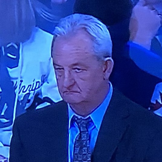 kcporteous's tweet photo. #DarrylSutter having too much fun at the #NHLJets game. I wish he was a little more serious about the game. https://t.co/Jwf9CoUxiS