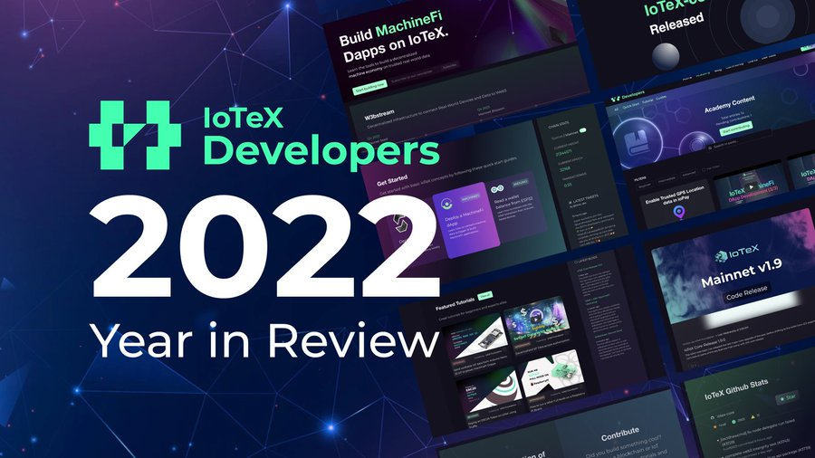 iotex_jp's tweet photo. 私たちの開発者コミュニティにとって、何という素晴らしい年でしょう!🎉🎉
貢献してくださった皆様 #IoDevs に感謝します🙌
開発者ポータルの最新ブログをチェックして、2022 年の最も優れた統計を確認してください😉👇
https://t.co/EGBZBZJVyO https://t.co/mkdFZYFMo9
