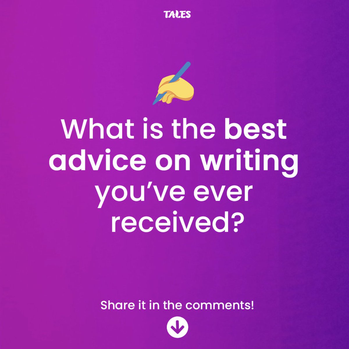 Let’s help out our co-writers! What advice did you receive that completely changed how you viewed writing? 🤔 Let's start a thread! #Writers #WriterAdvice