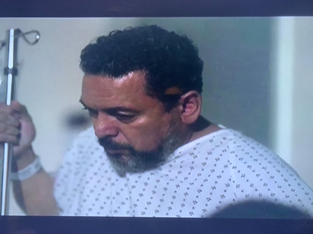 Emily8174's tweet image. The men in charge in #TheRookie universe trying to be heroe
s in hospital gowns! #TheRookieFeds