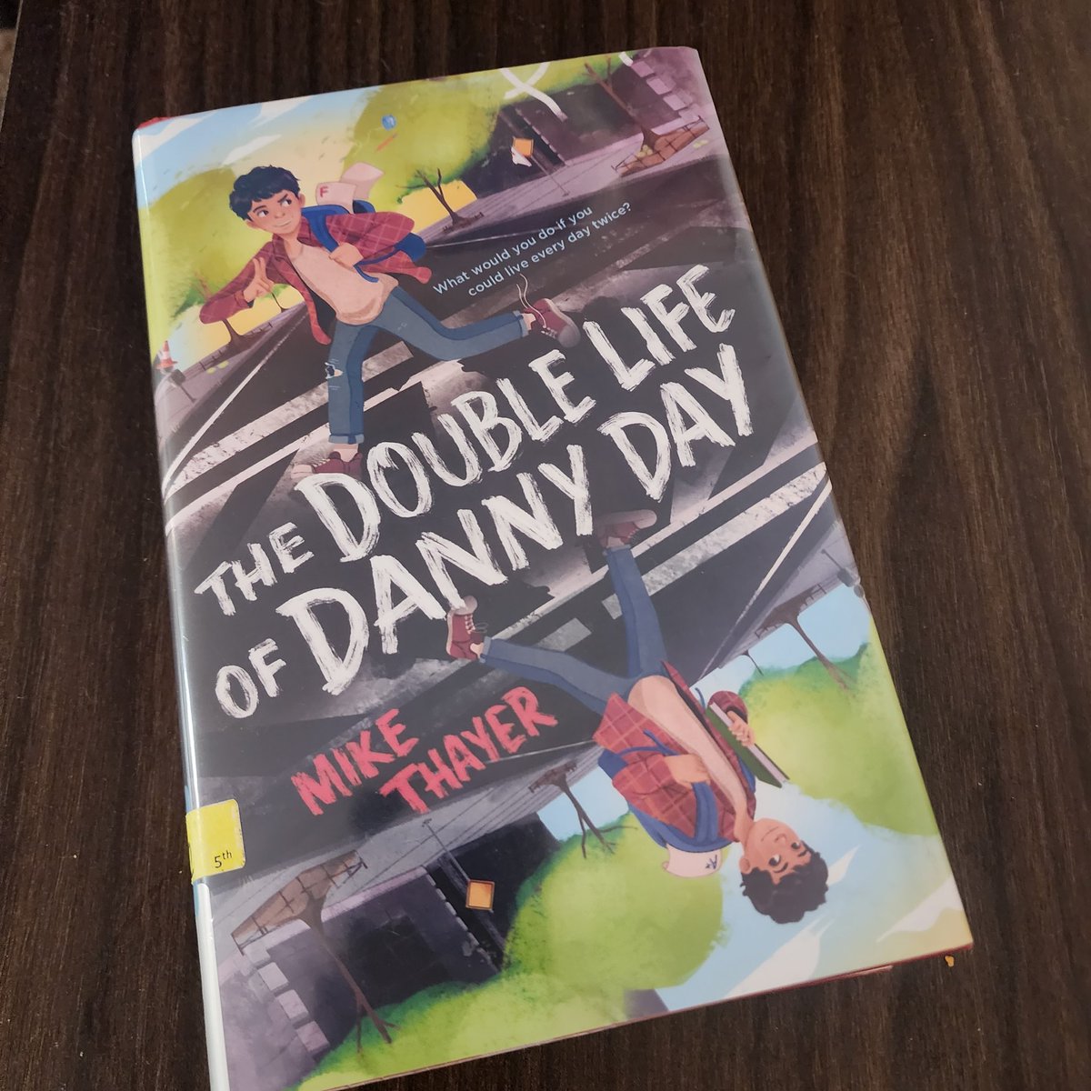 ALibraryQueen's tweet photo. Enjoyed #TheDoubleLifeofDannyDay by @thaydawg! I wasn't sure about Danny at the beginning, but perseverance proved super worthwhile! Great story. https://t.co/Q3cCDVYG1U