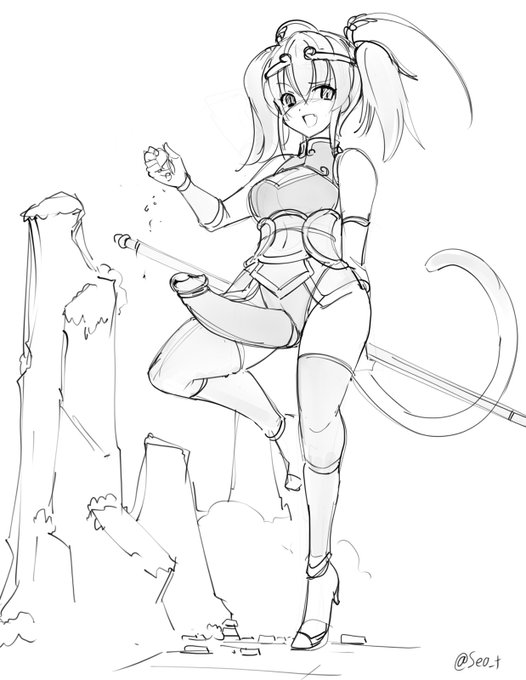 ただし如意棒は股間から生える 