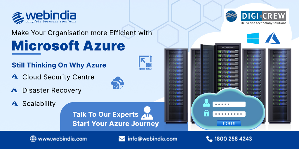 webindiaservice's tweet photo. Microsoft Azure - Comprehensive solutions for Organization leveraging new technologies for the business benefit.
#Azure #azurecloud #MicrosoftAzure #MicrosoftAzureCloud #CloudHosting #cloudsolutions #cloudsolutionprovider #webindia #digicrew https://t.co/qx8UO2YXrH