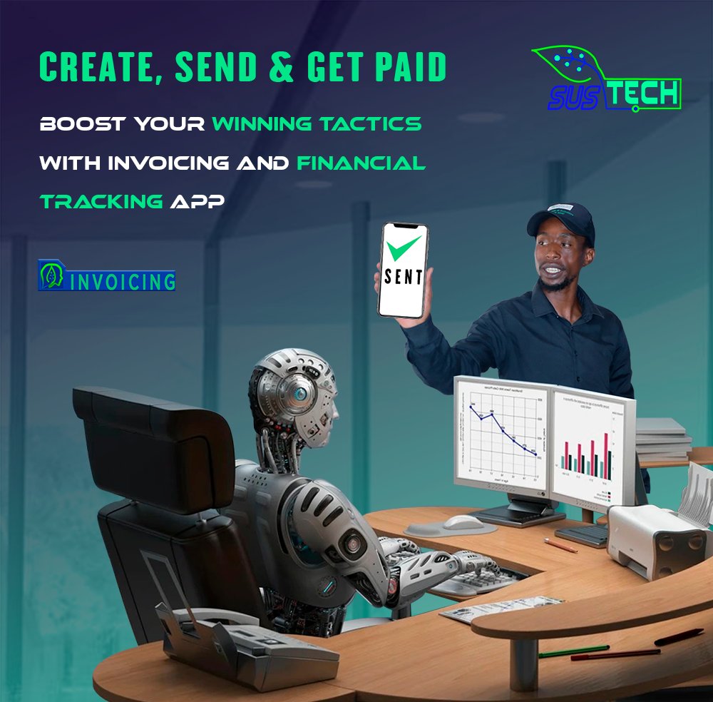 SusTechLS's tweet image. Focus on What you Love.. Use AI Technology to manage your invoices and email reminders