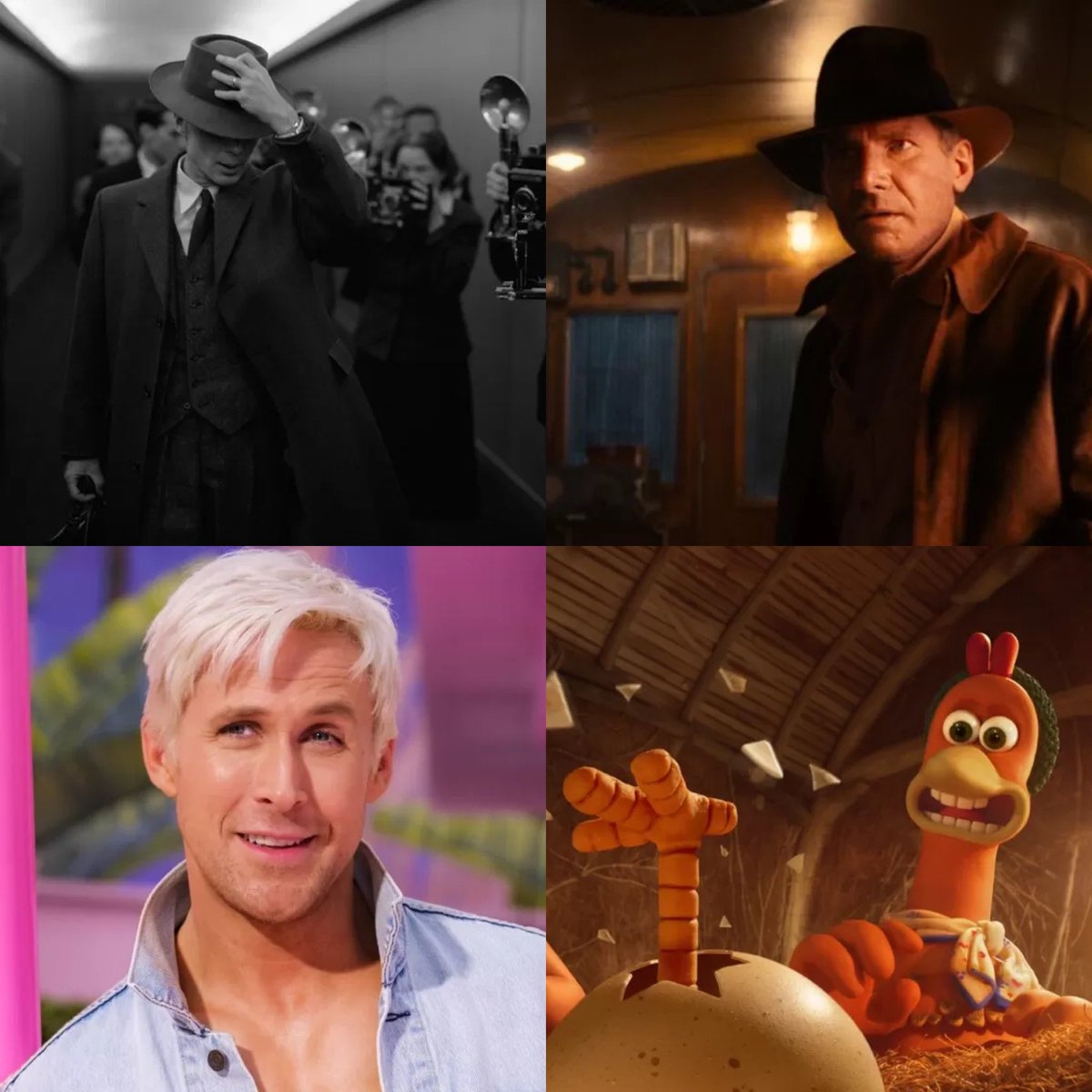 adriana99's tweet photo. Películas que más espero en 2023:
Oppenheimer de Nolan
Indiana Jones and the Dial of Destiny de Mangold
Killers of the Flower Moon de Scorsese
Mission Impossible 7
Napoleón de Scott
Barbie de Gerwig
Maestro de Cooper
Chicken Run: Dawn of the Nugget de @aardman
#coming2023 🎬 https://t.co/X19SFm494F