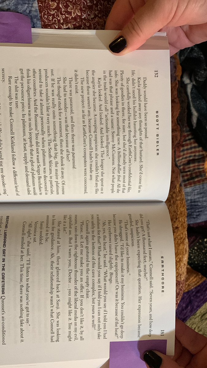 NWcodeMonkey's tweet photo. @scottsigler My gf was reading the copy of Earthcore that I got her for Xmas. When she finished page 132 she was expecting page 133 to be next but to her horror it was page 85! It went 85 to 132 again then it skipped to 181 and on from there. Is this common? Any recourse? https://t.co/UL7Ae6gRLQ