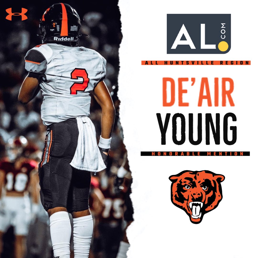 Making plays in the air &amp; on the ground⚡️💨

Congratulations to QB1 <a href="/DDball22/">Douglas Deair Young</a> for making the <a href="/aldotcom/">AL.com</a> All Huntsville Region Honorable Mention Team! 

#BlackBearBred🐻️ | #AustinMade🏴 | #OneBlockAtATime🧱