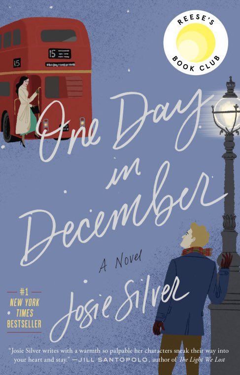 Finished my first book of the year today! Thanks, @ReesesBookClub & @JosieSilver_ ! #OneDayInDecember