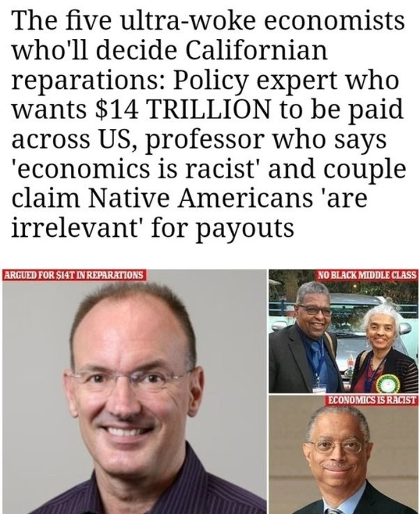 BrutusMaximusX's tweet photo. #GodBlessAmerica #GodSaveAmerica #SomeoneSaveAmerica #USA #ReparationsNow #Reparations
$14 TRILLION
“Economics is racist” ✍️🏽🦷⚽️🏀🤮
The lunatics are running the American asylum. https://t.co/wrttK4tJkh