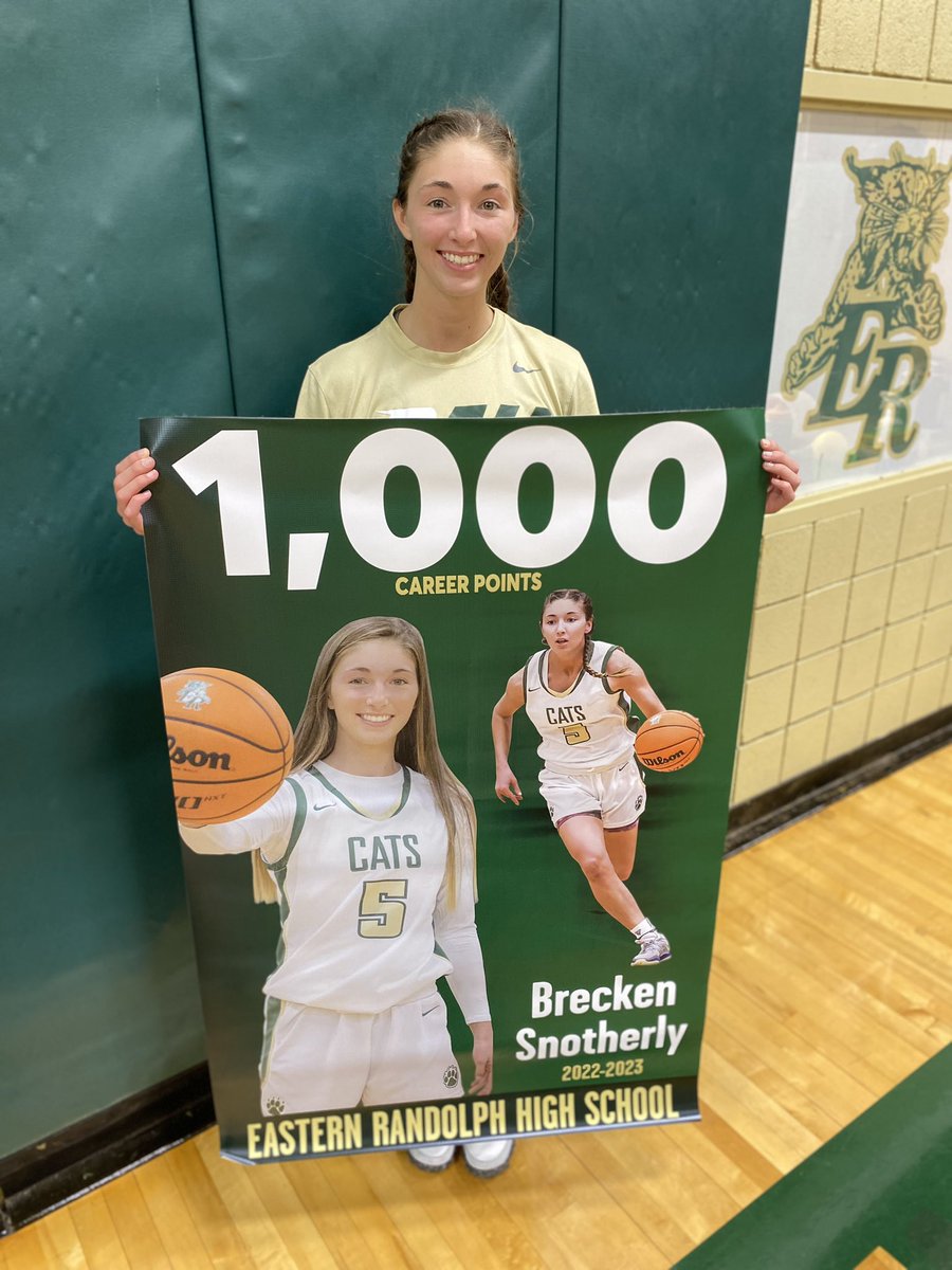 -51 Public School games to hit 1000 points
-89 total career games for a total of 1657 points public and private school 
Tonight was a good Night!  Seasons not over yet!          Next goal 2000!!
<a href="/coachkent02/">#alwaysinthegym</a> <a href="/BreckenSnother1/">Brecken Snotherly</a> <a href="/ETSU_WBB/">ETSU WBB</a> <a href="/CarolinaEliteBB/">Carolina Elite</a> @ERHSWildcats
