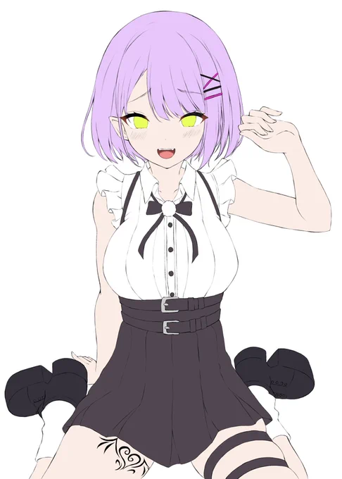 初詣行くから一旦進捗だけでもてかまつ毛皆さんどう描いてるのか教えてください 
