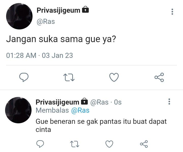 "Jangan suka sama gue ya? gue gak pantes"

-- Lee Jeno few tweets lokal au
©xxlleeyyy