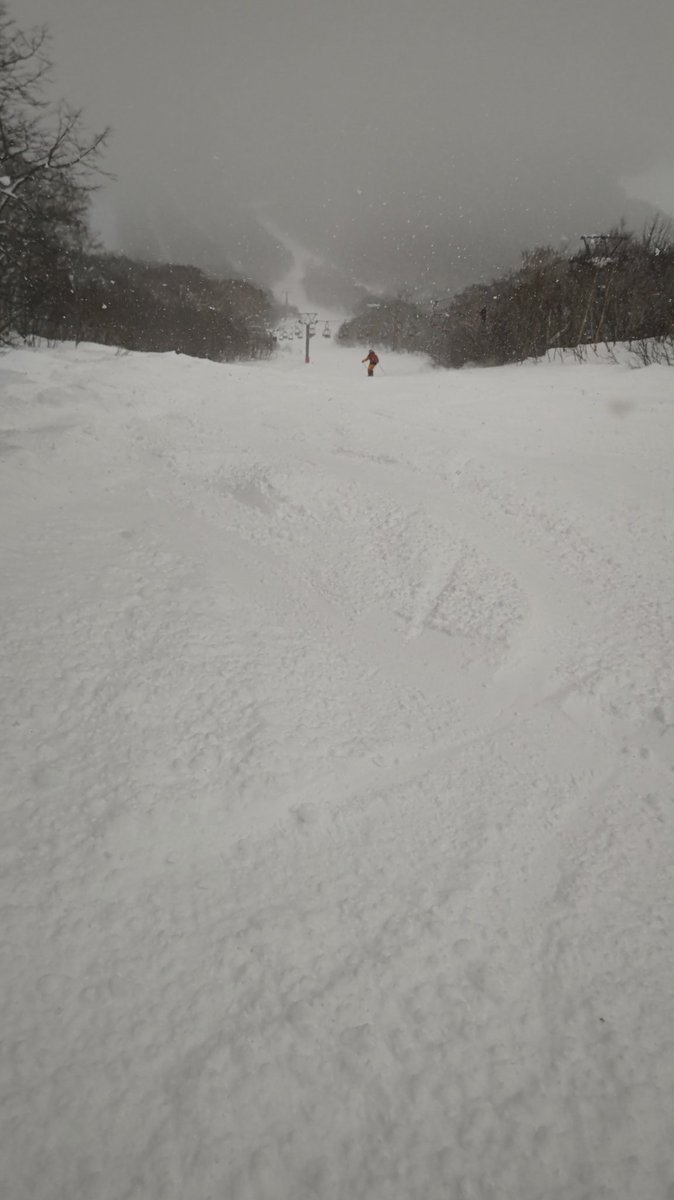 b85e48cb67594b4's tweet photo. 安比高原スキー場寄ってみました‼️✌️
でも大雪で風もすごくてゴンドラ動いてない‼️😭
なので新雪ちょっと楽しんで早めに帰ります😅
#安比 
#安比高原 
#安比高原スキー場 
#atomicski 
#atomicredster 
#atomicx9i https://t.co/5lBsHsuiIA