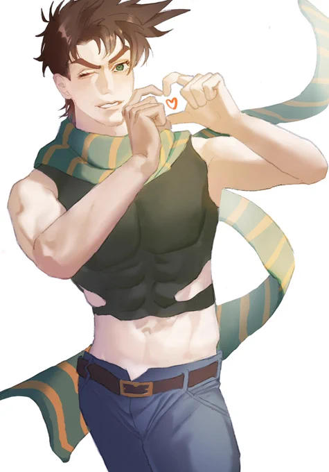 #JJBA  ノリノリでファンサしてくれるジョセフ 