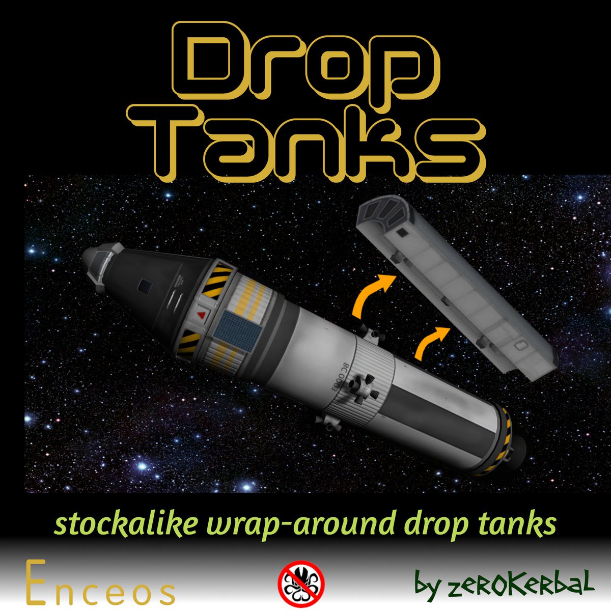 zer0Kerbal's tweet photo. #DropTanks #DROP
v1.1.0.0-release `<help137: Wet Paint>`
Stockalike wrap around drop tanks with an integrated decoupler
https://t.co/Y8p7CIFLsW
#CurseForge
https://t.co/xMCXkj58ri

#KSP #KSP2 #HiBob! #Enceos #KerbalHacks #zedK @KerbalSpaceP @CurseForge @TheOverwolf @KottabosGames https://t.co/6UVzHhDMzK