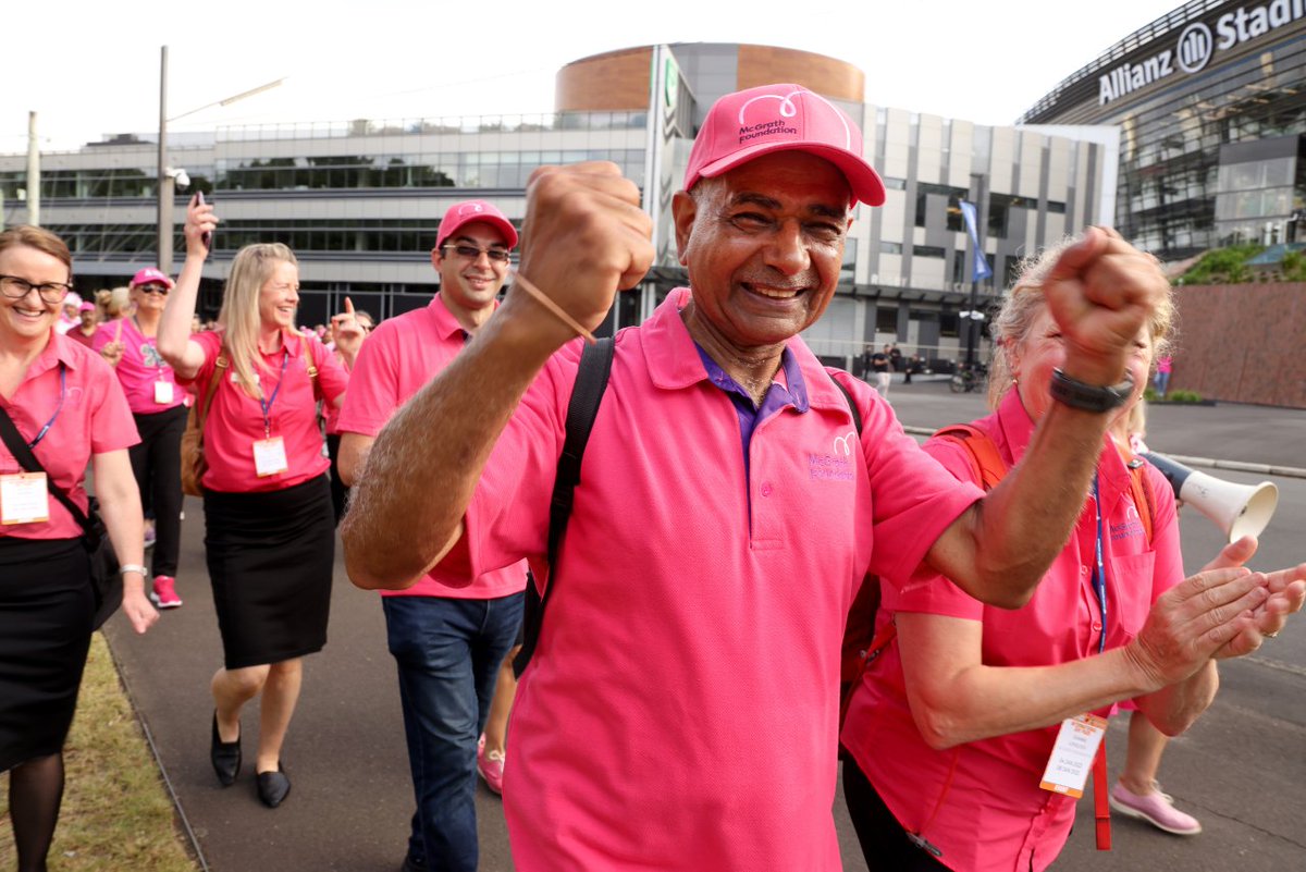 If you happened to be around Driver Avenue earlier today, you might have seen a pink fanfare accompanying some very tired walkers as they arrived at the <a href="/scg/">Sydney Cricket Ground</a>. 💕👟 #PinkTest <a href="/Thebigthreetrek/">The Big Three Trek</a> <a href="/PrabodhMalhotra/">Prabodh Malhotra</a>