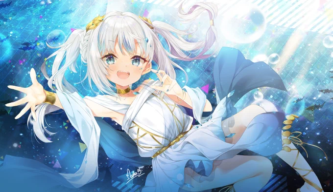ちょっとだけ貼りますーGURA～A～ #gawrgura 
