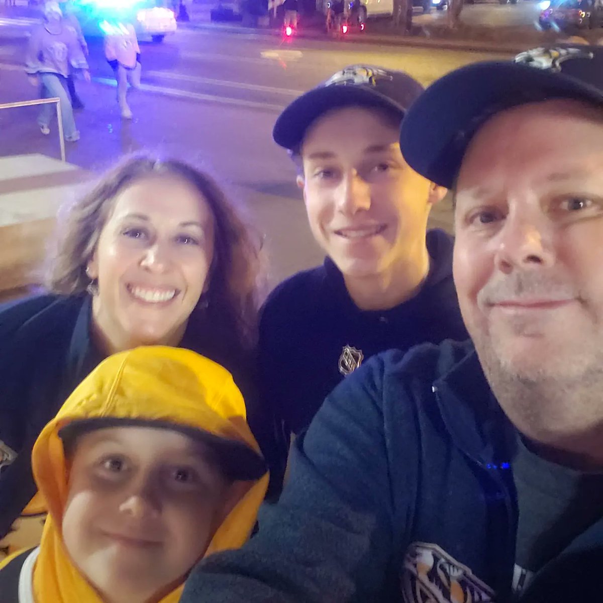 HudgensMolly's tweet photo. Tonight the @PredsNHL came out with a win over the Canadiens...and Chuck Hooper made the Jumbotron. I'm not sure which was more enjoyable to watch!😁 #smashville #yallgonnamakemelosemymind #upinhere #upinhere https://t.co/QtKiRB1cq9