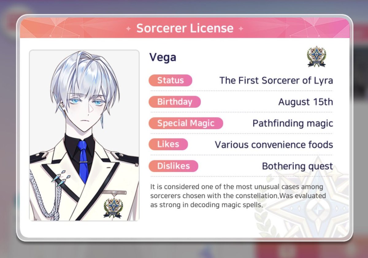 NyusuOtome's tweet photo. Sigo jugando Arcana Twilight 👀✨ me pregunto si alguien por aquí también lo juega? ✨✨
#arcanatwilight #otome #otomegame #otomegames #storytaco #gachagames #arcturus #Alpheratz #Sirius #Pollux #Spica #Vega https://t.co/TlscMFsJSS