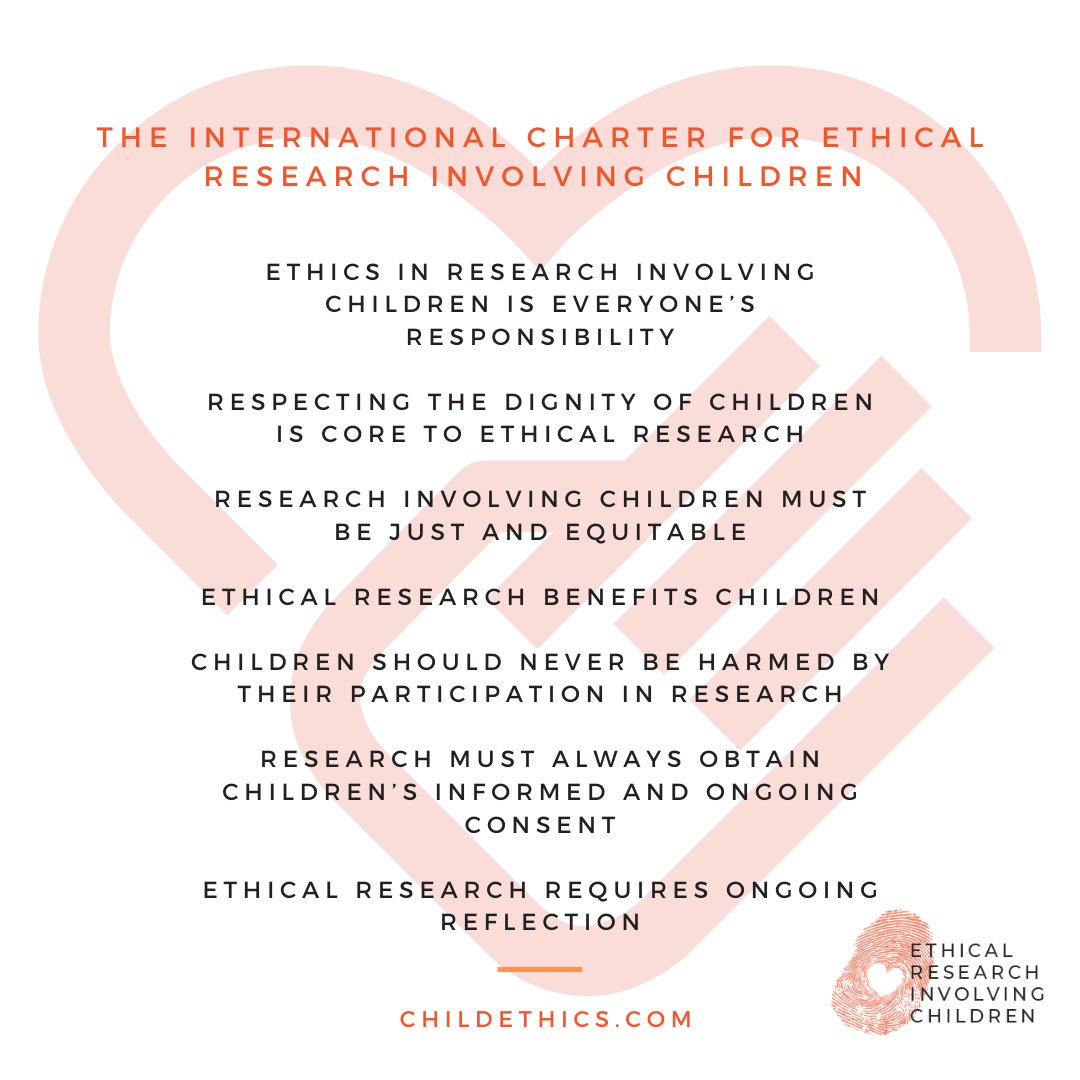 As we enter 2023 and a new working year, it is important to remind ourselves of the principles of ethical research involving children once more and ensure our work is guided by it. You can also sign the public pledge here if you haven't already: childethics.com/charter/