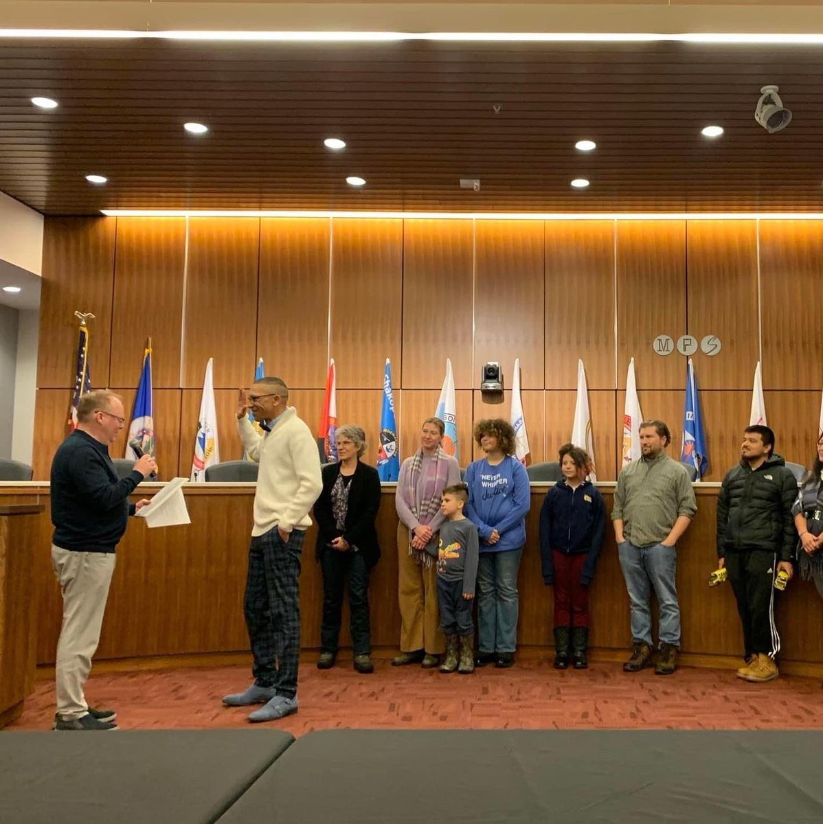 directorbeachy's tweet photo. Photos from tonight’s swearing-in ceremony 😊 https://t.co/61YUhdwAzN