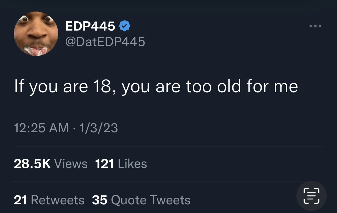 Master At Work on X: EDP445 has been arrested 🤣   / X