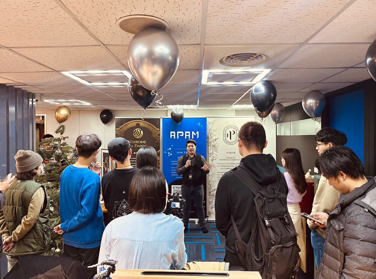 ThroneofDawn's tweet photo. @ThroneofDawn and APAM's moving tea party has come to a successful conclusion last week.
Thanks to #NFTCommunity members who support us from everywhere for participating.
Hope you all had a good day!💖

#NFT #NFTs #nftcollectors #blockchain #Web3 #NFTart #NFTProject #offlineparty https://t.co/JvosqGruIK