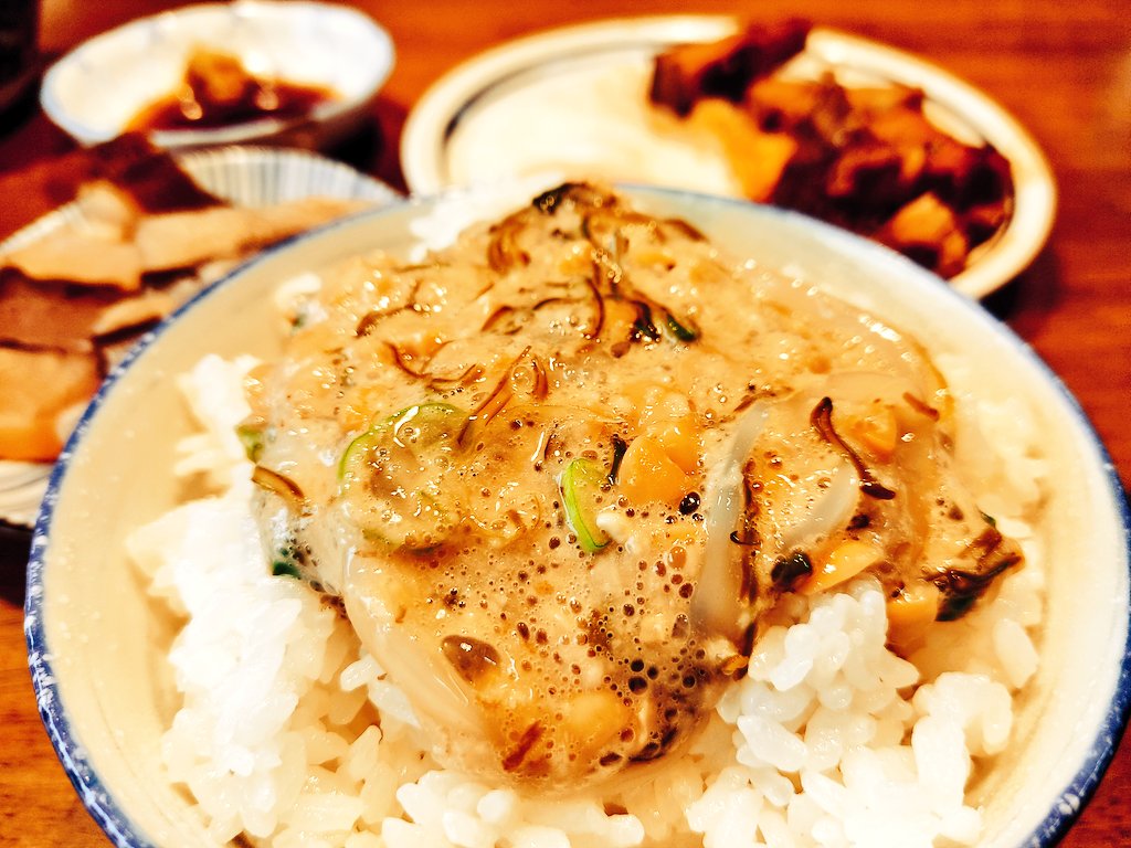 ちゅんずモーニ…ランチ

イカとろろオクラめかぶ納豆←NEW!! 