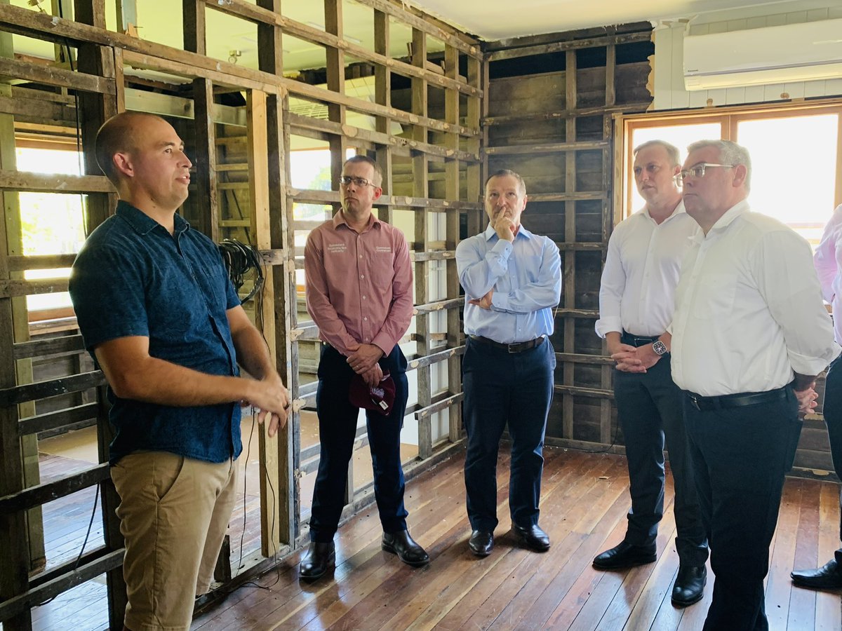 GrahamPerrettMP's tweet photo. Rocklea local Luke and his family were devastated by the impact of flooding back in February last year. 
Thanks to the Australian and state government’s Resilient Homes Fund, we’re buying back Luke’s flood-damaged home so he can move out of the flood zone. #Moreton @MurrayWatt https://t.co/pUt1Ok98e0