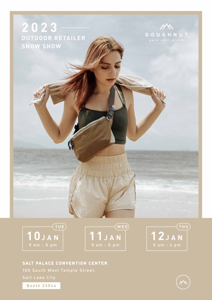 Hello Utah!🇺🇸 We will be joining the Outdoor Retailer Show during 𝟭𝟬-𝟭𝟮 𝗝𝗮𝗻𝘂𝗮𝗿𝘆 𝟮𝟬𝟮𝟯 at 𝗦𝗮𝗹𝘁 𝗣𝗮𝗹𝗮𝗰𝗲 𝗖𝗼𝗻𝘃𝗲𝗻𝘁𝗶𝗼𝗻 𝗖𝗲𝗻𝘁𝗲𝗿. We will be giving you a glimpse of what we have prepared for this coming year.🎒