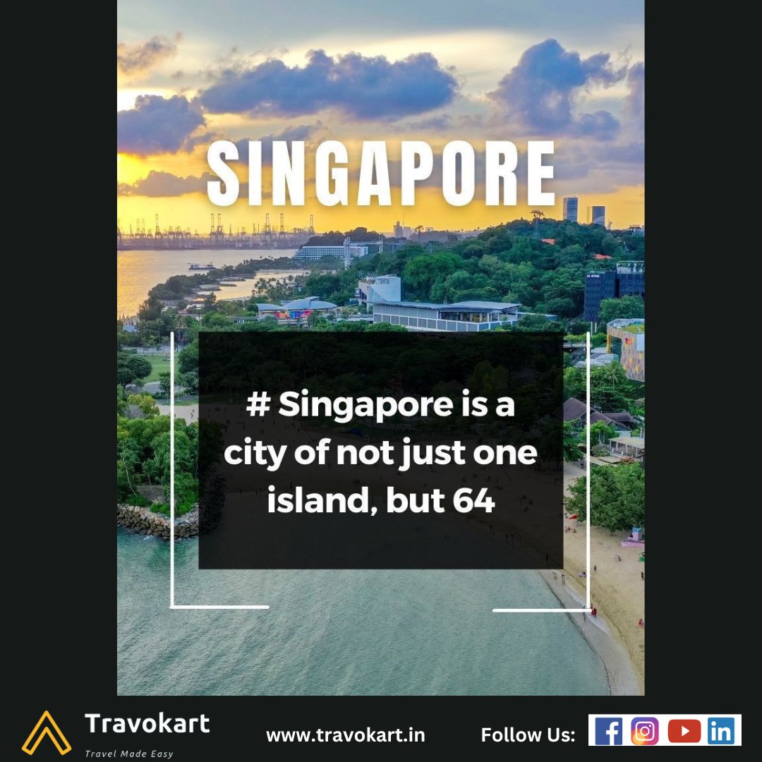 5 Interesting facts about Singapore

For Booking Singapore Flight, Hotel, Packages and Visa. Call Us Now +919268599394

#Travokart #travelmadeeasy #singapore #singaporetravel #singaporeflights #singaporepackage #singaporehotel #Singaporevisa