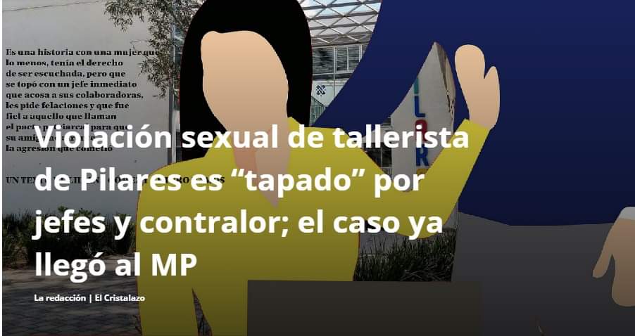DignidadPiLARES's tweet photo. Compartimos declaración pública de la compañera denunciante. Todo nuestro apoyo y solidaridad. #Justicia sí, silencio e impunidad no.

#Pilares #Pilareparaelbienestar #Pilarescdmx #violacion
#violenciaddgenero #4T
@Claudiashein  #JavierHidalgo 
 https://t.co/IV2TWLrk0z https://t.co/bmqe7u9gua