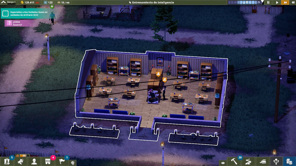 HughBelmont's tweet image. Me llena de alegría ver que mi campamento va progresando, lento pero seguro. Es importante contar con personal para los turnos diurnos y nocturnos #OneMilitaryCamp #BetaCerrada