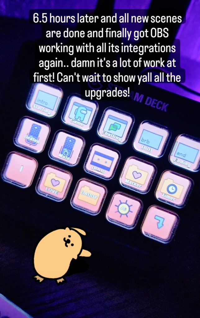 It's been a damn long day but we made so much progress and fixed so many things that REALLY were a long time coming.. sometimes being forced into change is good.. CANT WAIT TO SHARE ALL THE UPGRADES WITH YALL! Special shout out <a href="/alienfartgoblin/">alienfartgoblinTTV</a> for hanging with me and helping me!