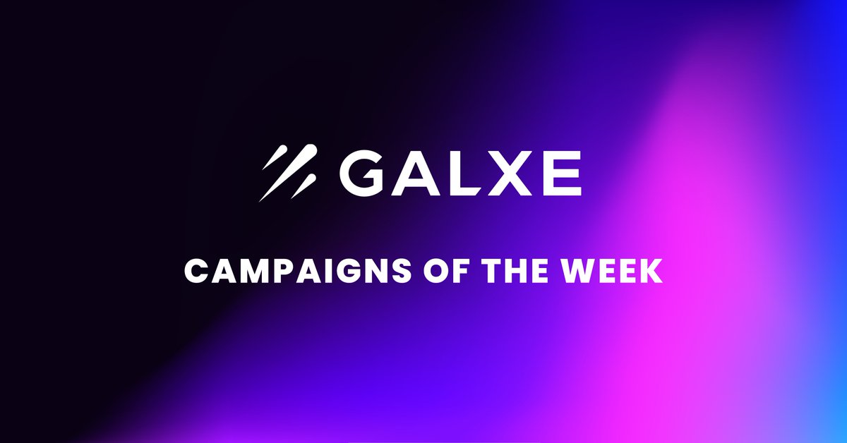 Kick starting 2023 with a fresh Web3 journey? Lots of adventures are waiting for you on #Galxe 🤩

Scroll down to explore some interesting campaigns that you can get involved with to get the year started!

So much more on Galxe.com ☄️